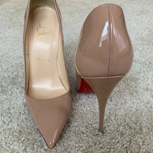 Christian Louboutin So Kate Patent Pointed-Toe